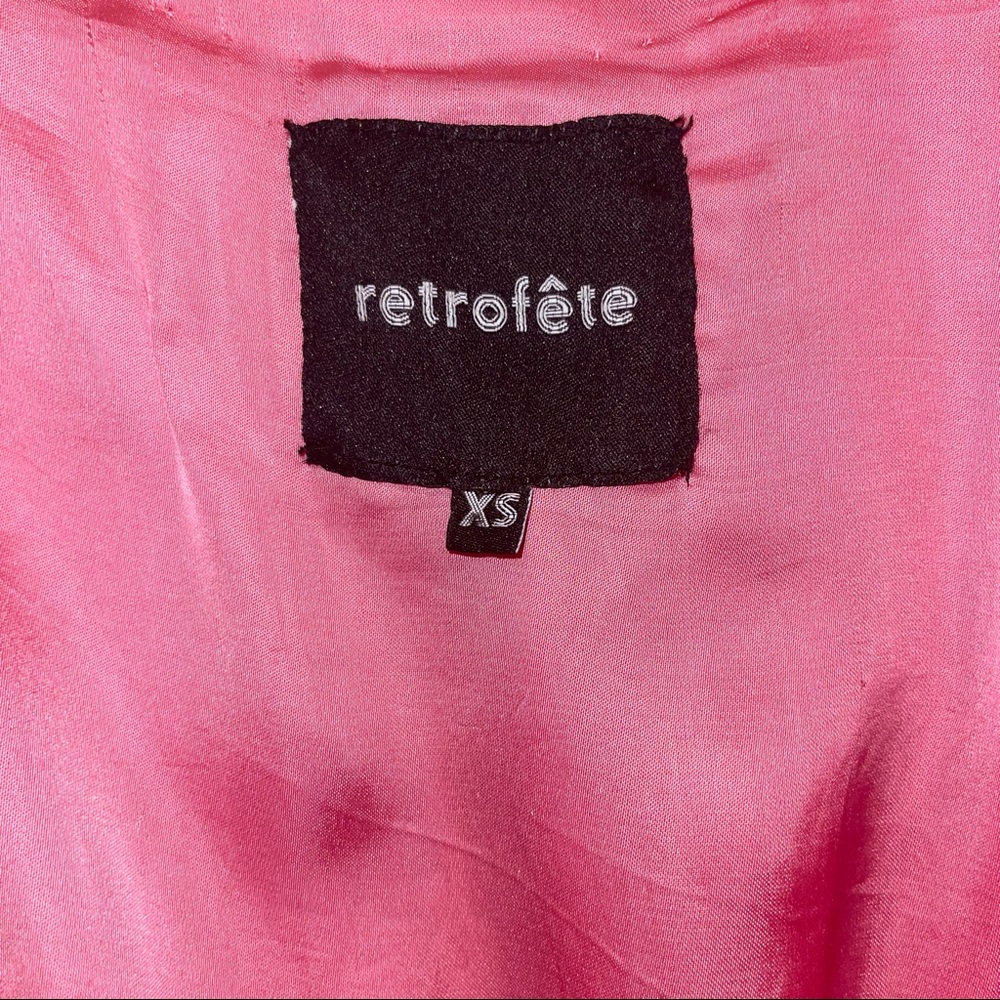 x REVOLVE Gabrielle Robe Dress in Pink Ultra - Picture 5 of 9